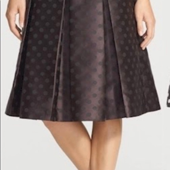 Halogen Women's Box Pleated Polka Dot Midi… - Picture 2 of 7